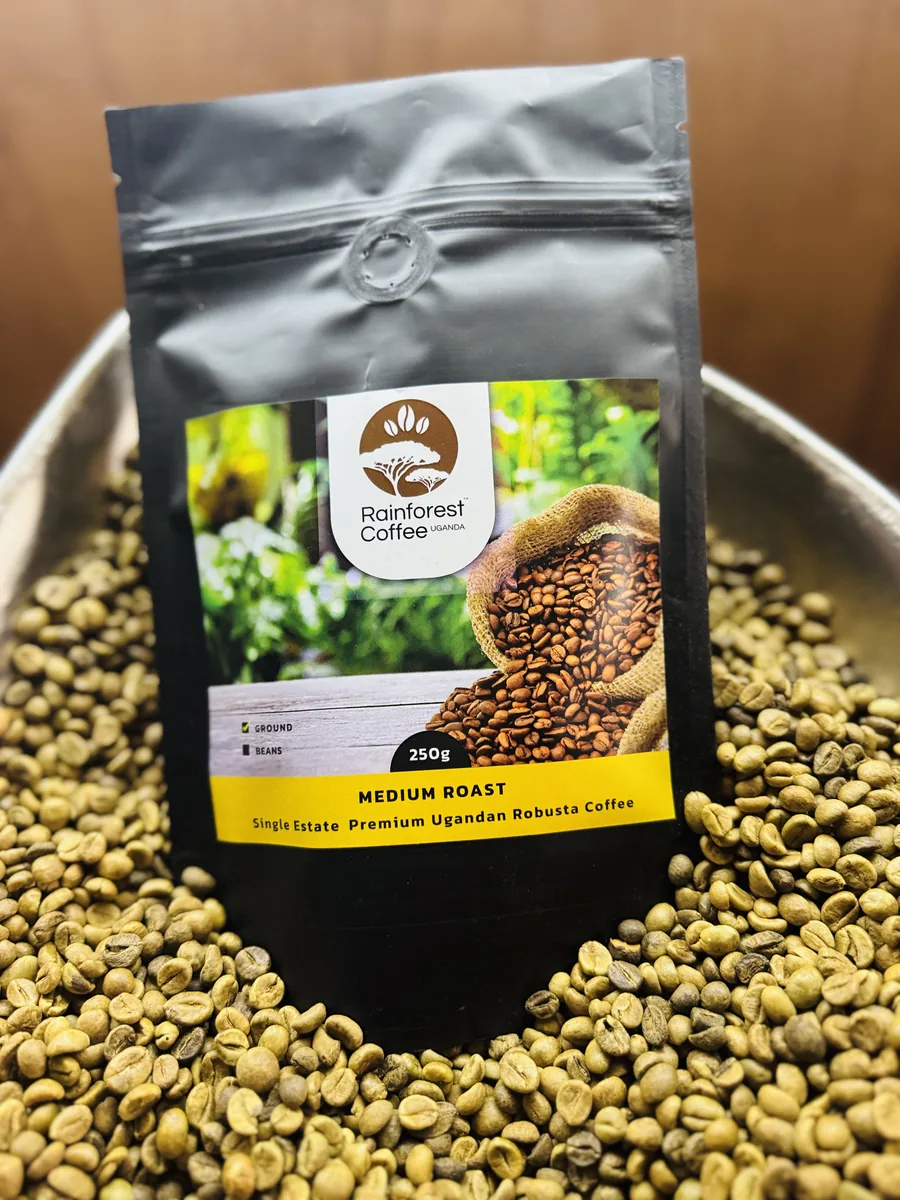 Rainforest Coffee medium roast pack